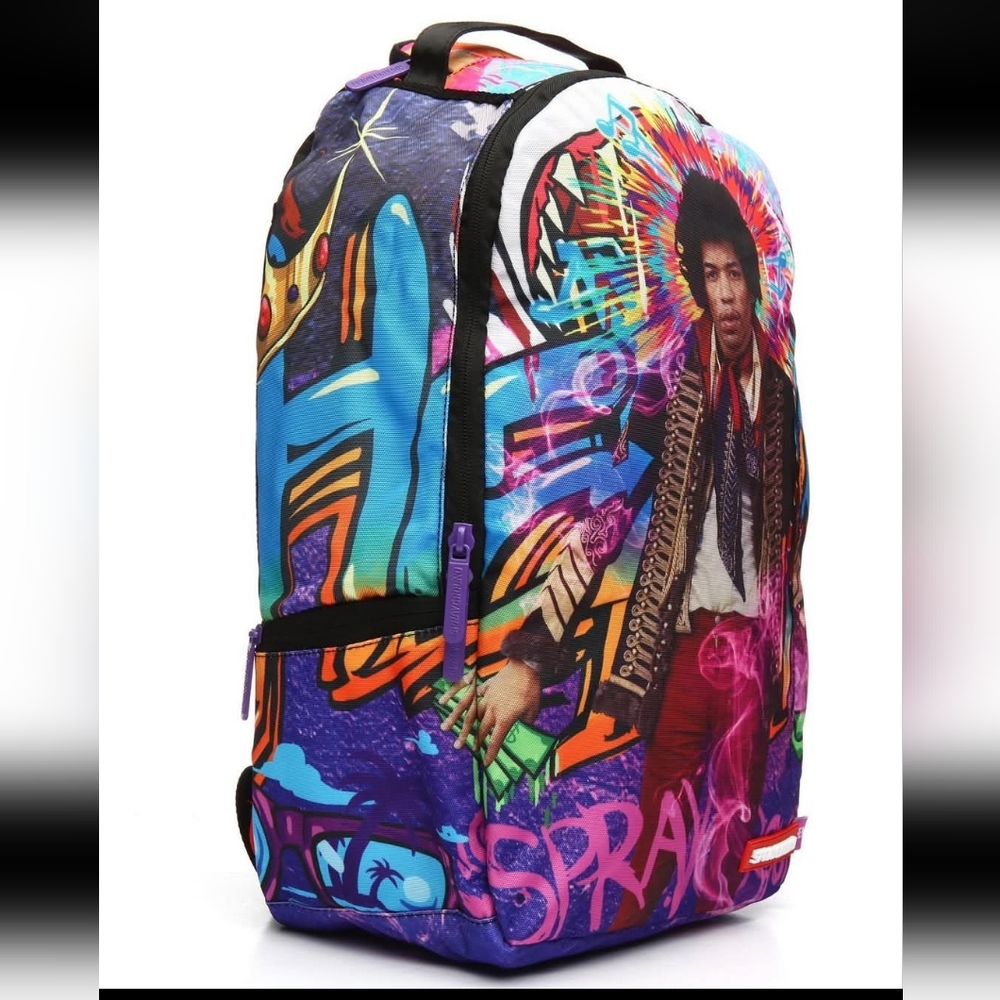The Jimi Hendrix Dream Backpack almost new - Picture 7 of 15